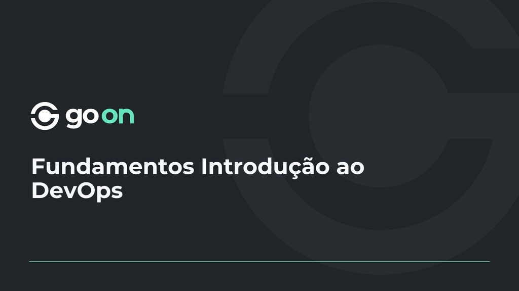 Fundamentos Introdução ao DevOps