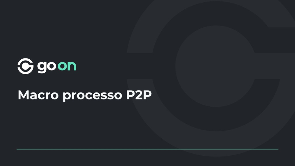 Macro processo P2P