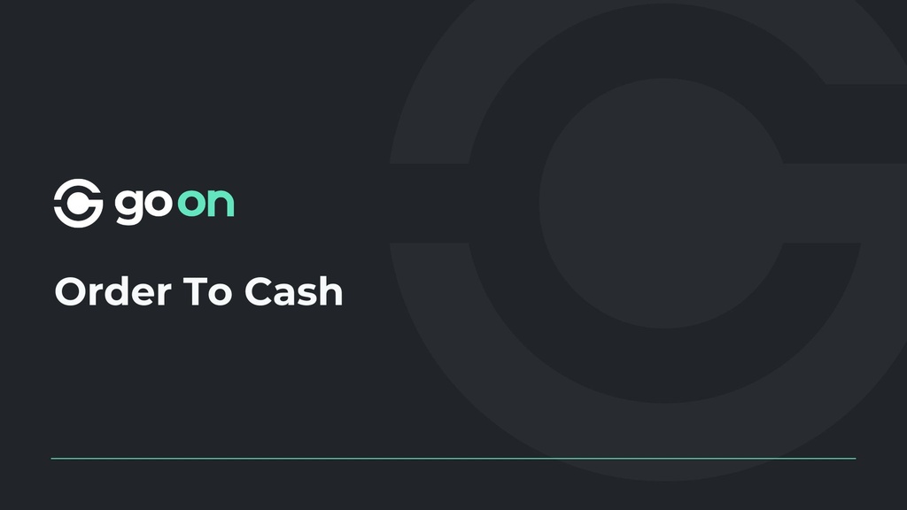 Order To Cash
