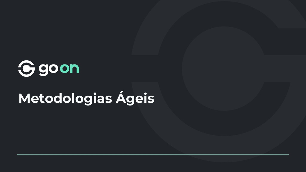 Metodologias Ágeis
