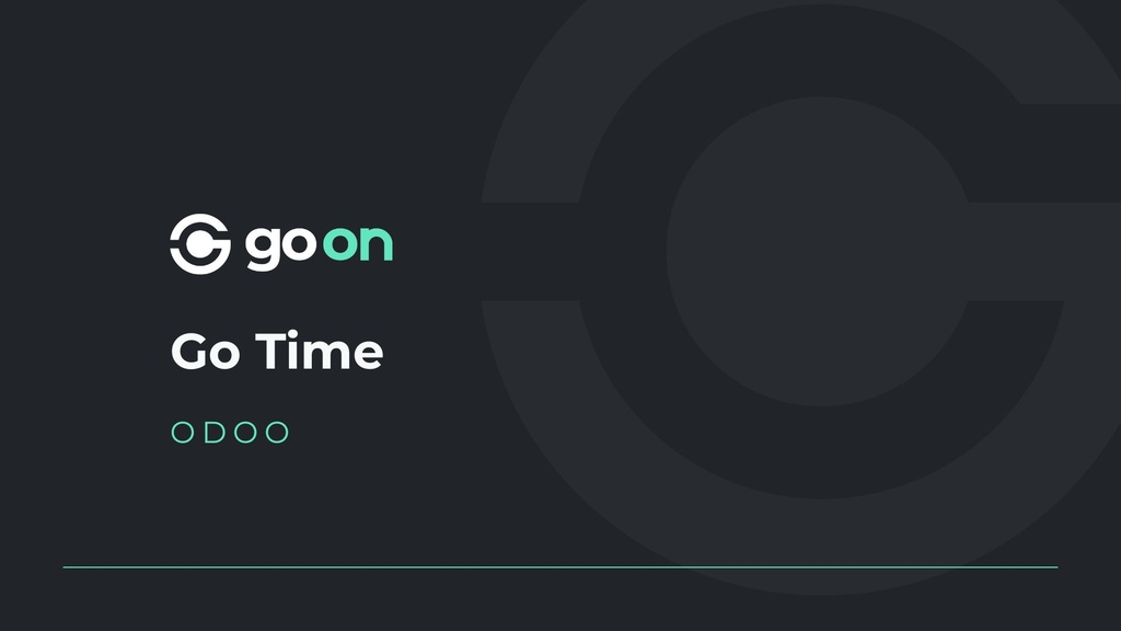 Apontamentos GoTime Odoo