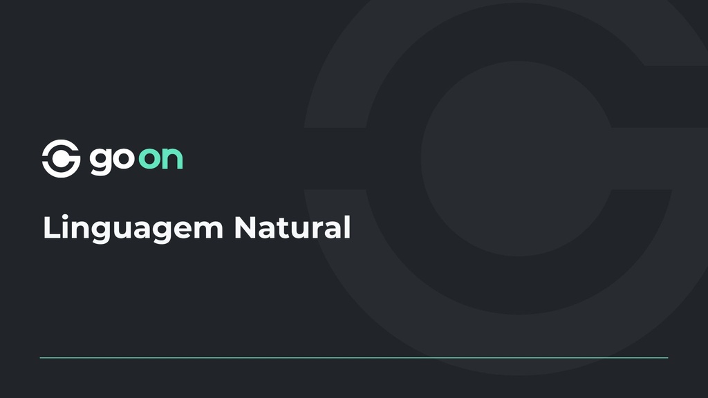 Linguagem Natural