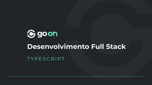 Desenvolvimento Full Stack | TypeScript