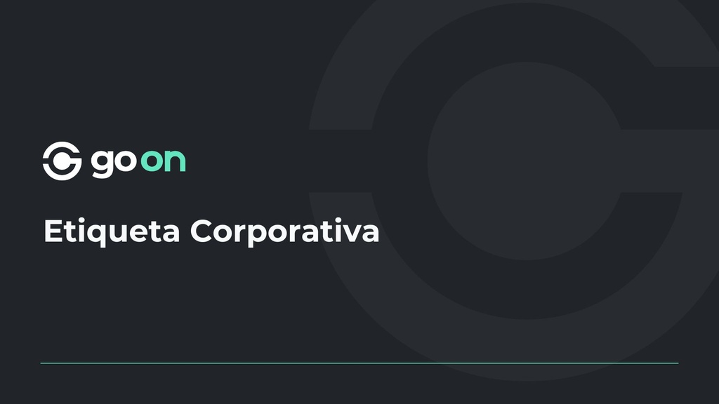 Etiqueta Corporativa