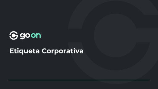 Etiqueta Corporativa