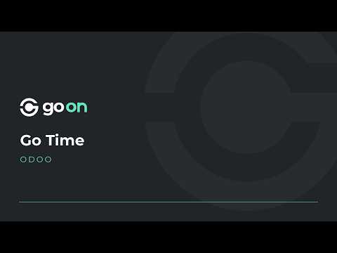 Go Time | Odoo | Apontamento Retroativo